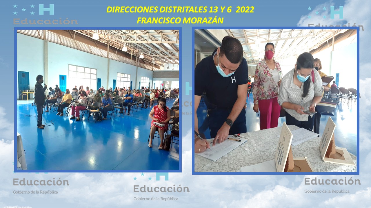 63.- DIRECCIONES DISTRITALES DE FRANCISCO MORAZÁN  /  DDI0801-13    DDi0801-06