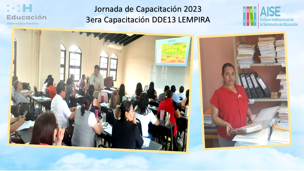 72.- 3era Jornada de Capacitación DDE13 LEMPIRA