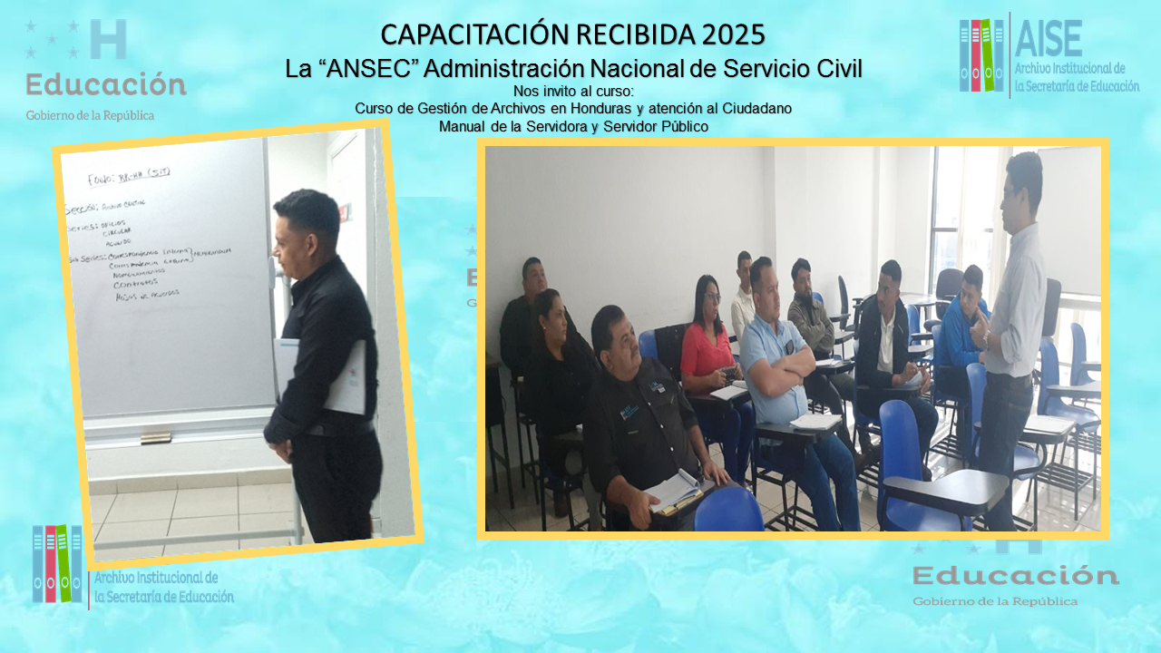 4.- Administración Nacional de Servicio Civil "ANSEC"