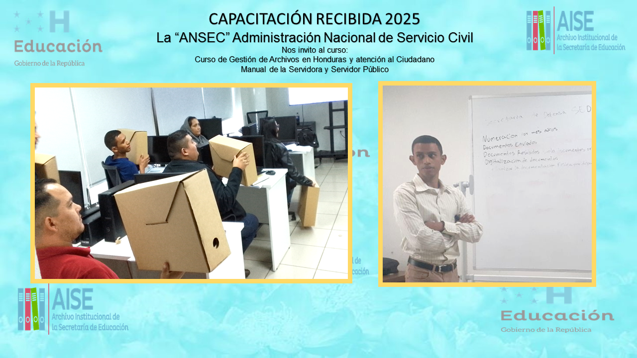 4.- Administración Nacional de Servicio Civil "ANSEC"