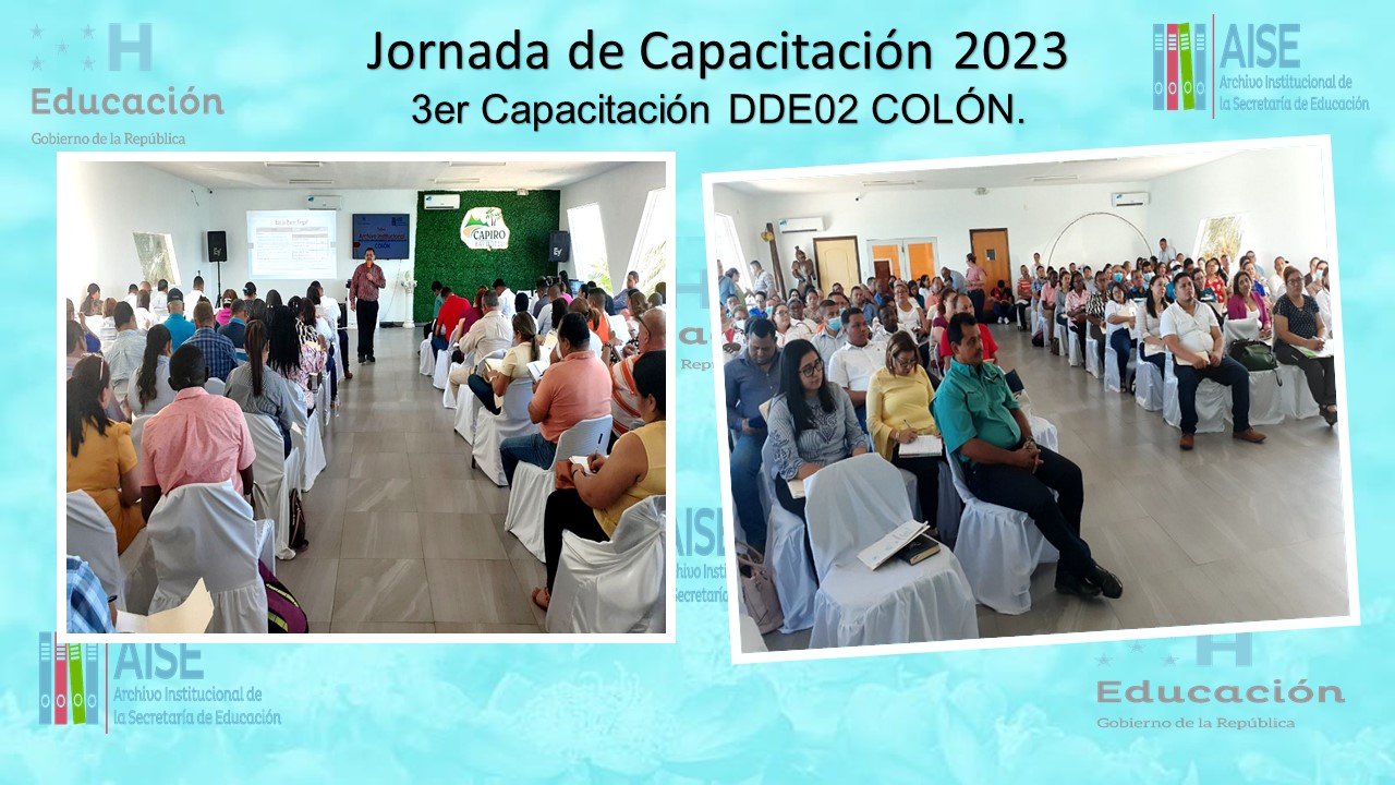 65.- DDE02 - DIRECCIÓN DEPARTAMENTAL COLÓN 2023