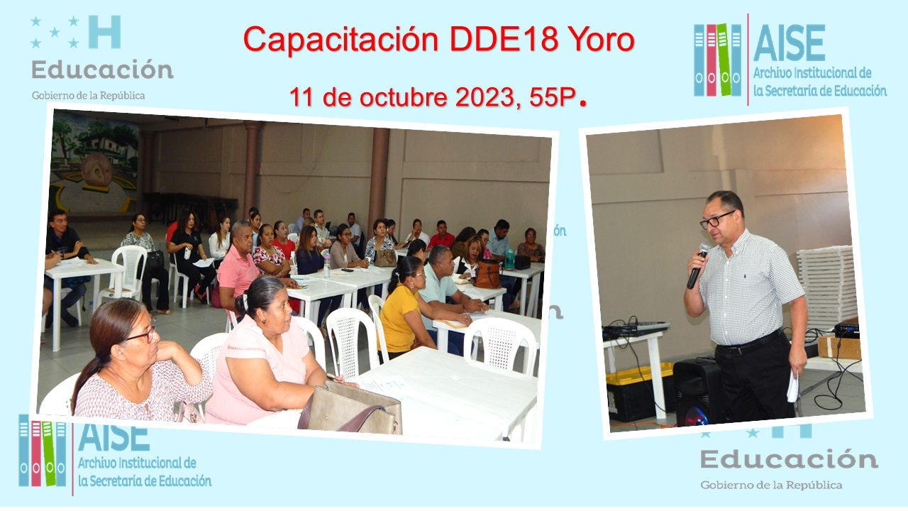 78.- DDE18 DIRECCIÓN DEPARTAMENTAL DE YORO