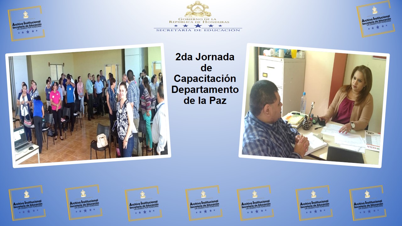 48.- Dirección Departamental de La Paz DDE12    2da jornada de capacitación