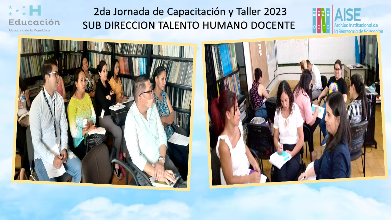 69.-  Taller Seminario y Capacitación Sub Dirección Talento Humano Docente