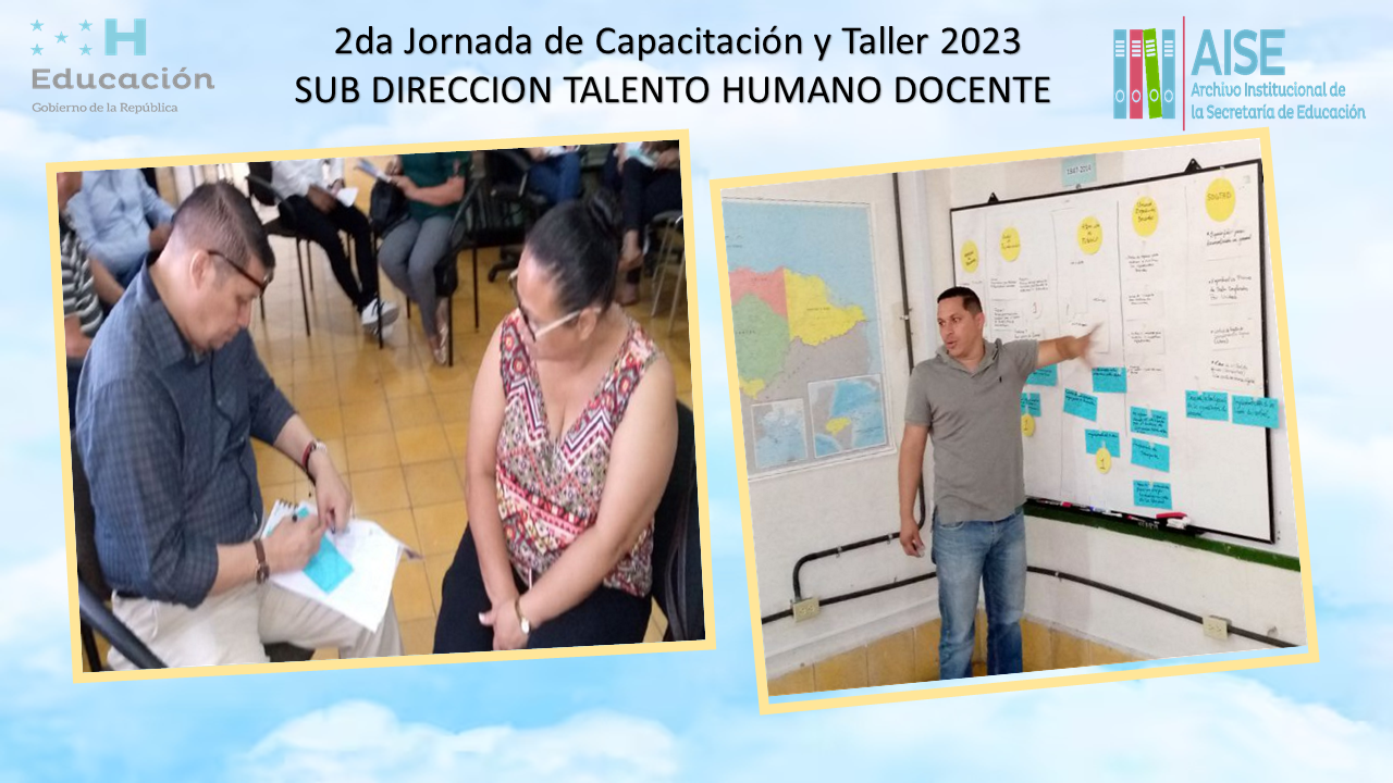 69.-  Taller Seminario y Capacitación Sub Dirección Talento Humano Docente