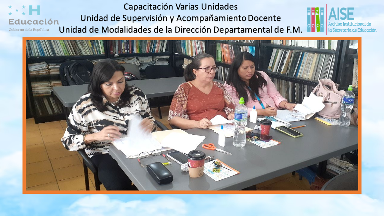 82.- Capacitacion a Varias Unidades