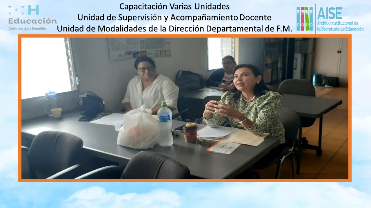 82.- Capacitacion a Varias Unidades