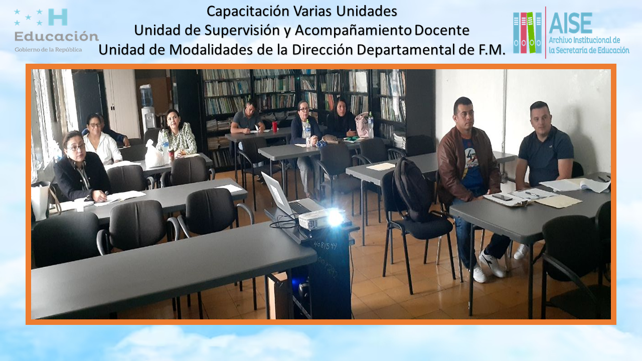 82.- Capacitacion a Varias Unidades