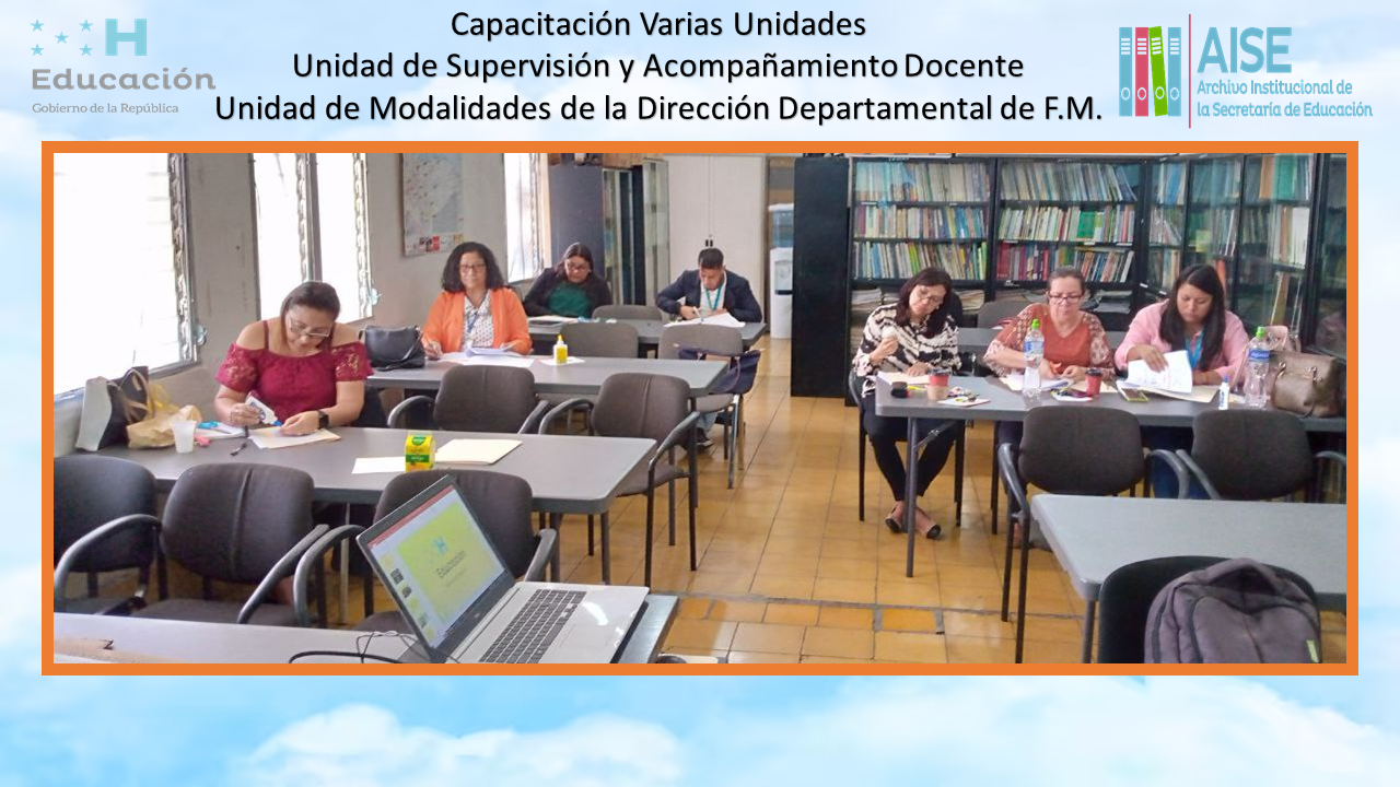 82.- Capacitacion a Varias Unidades