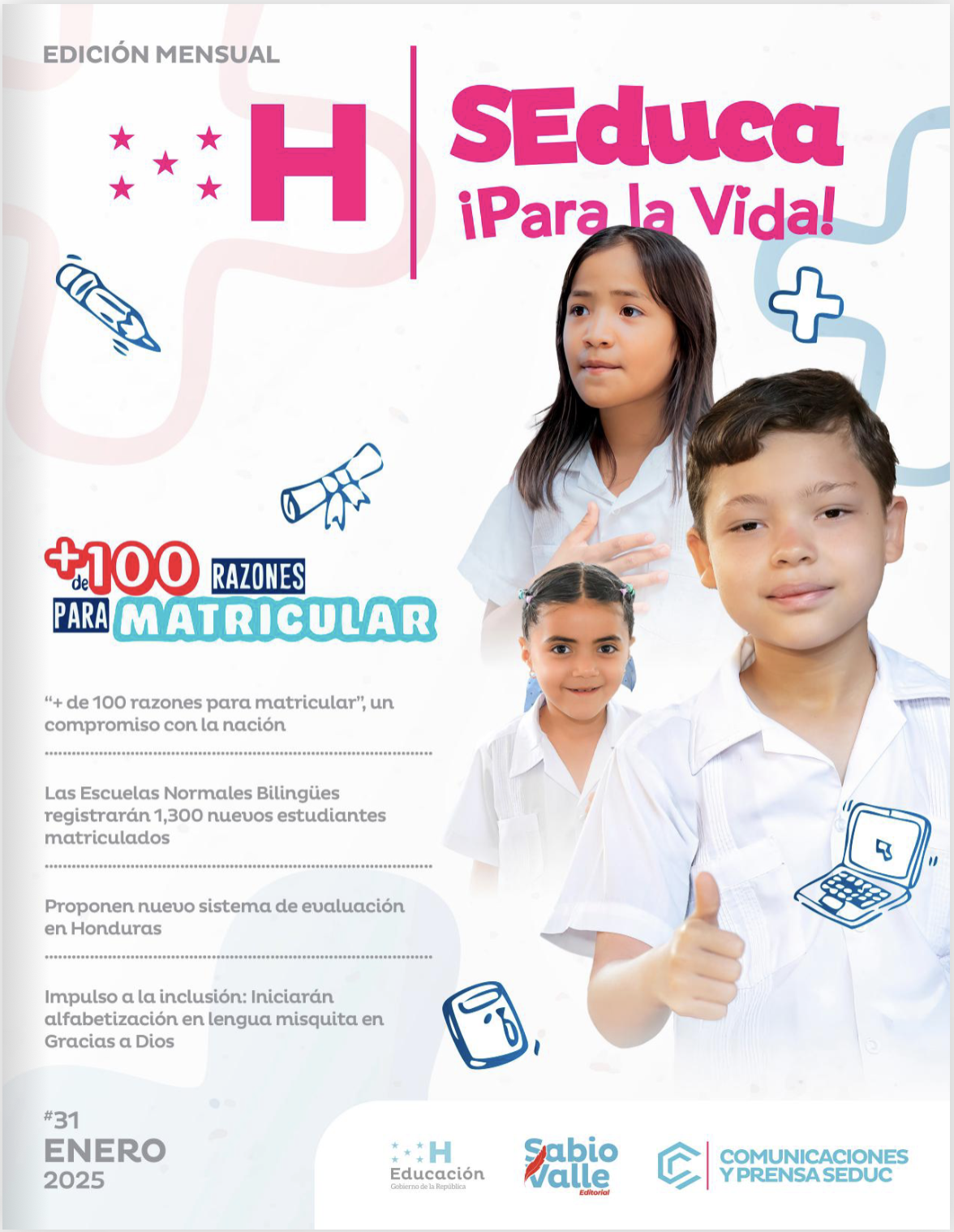 Imagen de Revista SEDuca, enero 2025, edición # 31