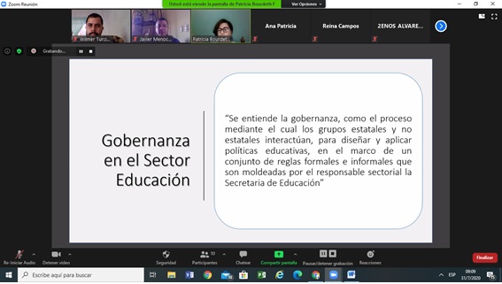 Presentación de Estudio de Gobernanza