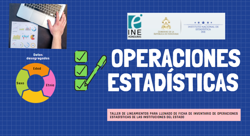 TALLER DE LINEAMIENTOS PARA LLENADO DE FICHA DE  INVENTARIO DE OPERACIONES ESTADÍSTICAS 