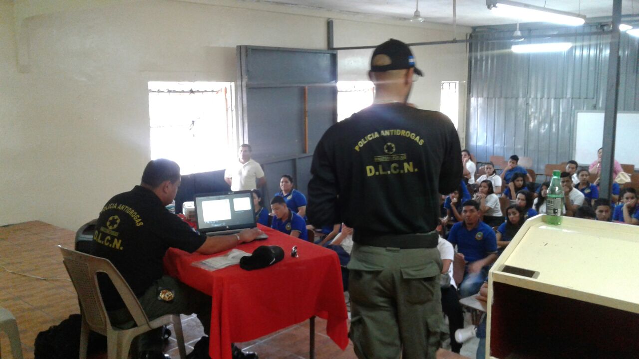 Ministerio Público informa Prevención en el uso de drogas